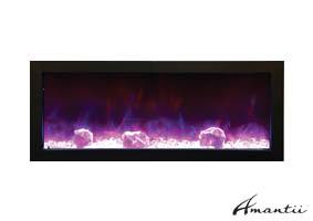 Amantii indoor or outdoor electric fireplace