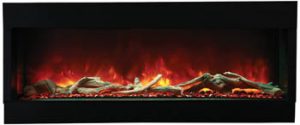TruView 3 side electric fireplace
