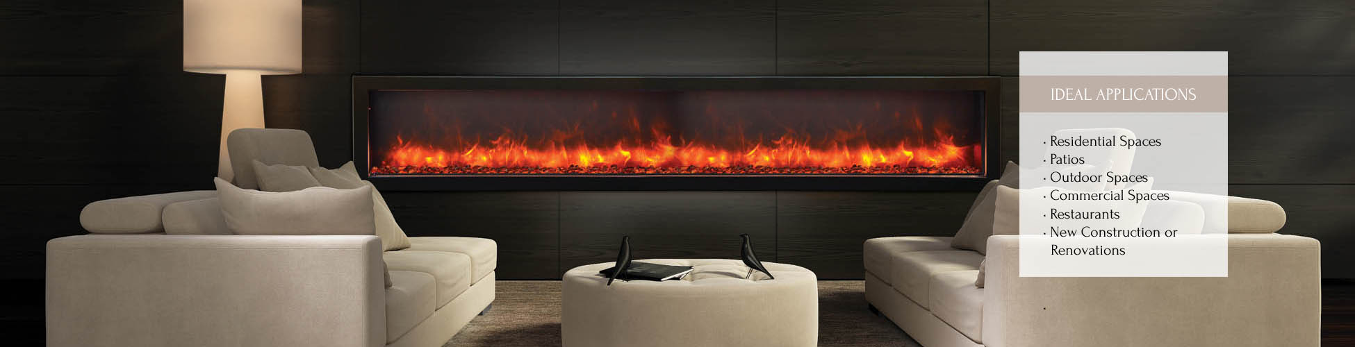 Sierra Flame electric fireplace