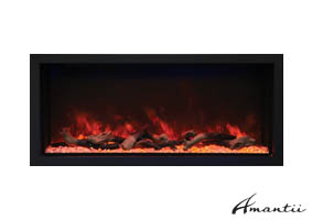 Amantii extra tall electric fireplace
