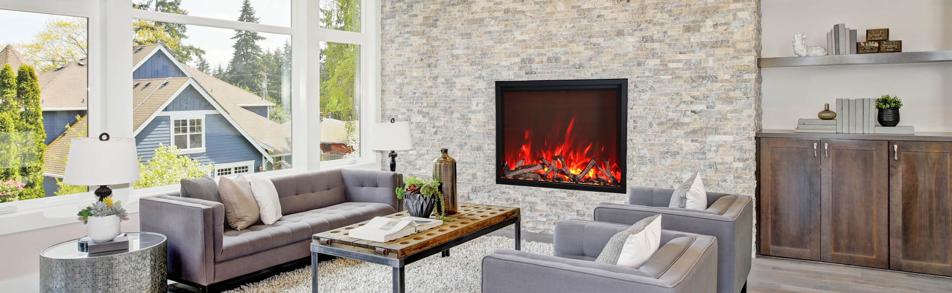 TRD-48 ELECTRIC FIREPLACE
