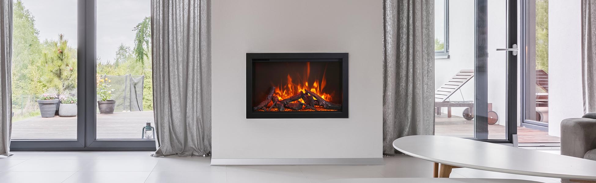 TRD-38 electric fireplace